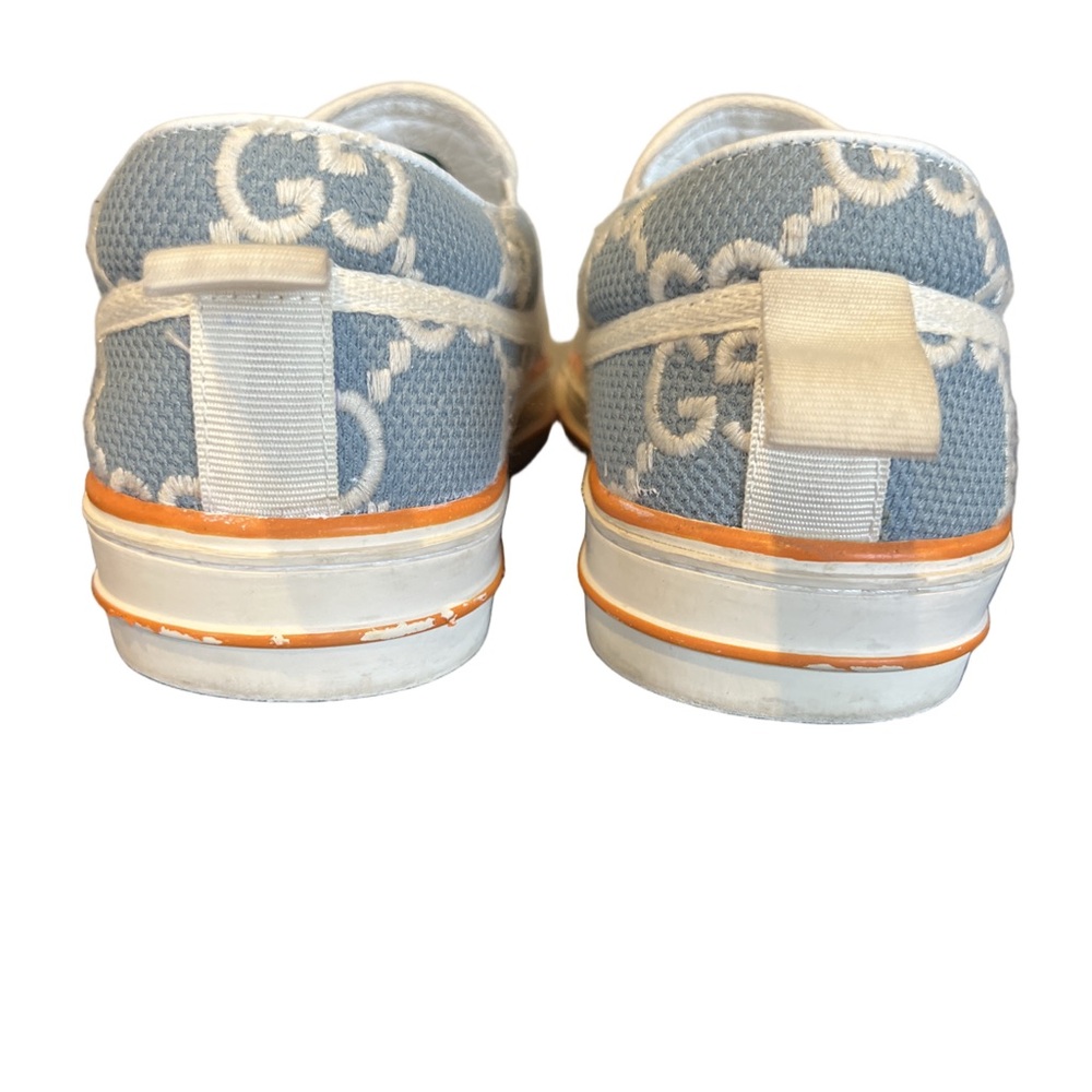 Gucci 1977 Cloth Monogram Slip-On Sneakers - Picture 4 of 10